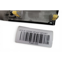 2013-2016 Lexus GS350 Instrumental Dash Trim Panel Bezel Garnish Set (2), F045, OEM, 2013, 2014, 2015, 2016