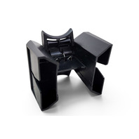 2013-2020 Lexus GS350 Center Cup holder Divider Assembly Trim Black 55618-33010, F045, OEM, 2013, 2014, 2015, 2016, 2017, 2018, 2019, 2020