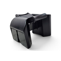 2013-2020 Lexus GS350 Center Cup holder Divider Assembly Trim Black 55618-33010, F045, OEM, 2013, 2014, 2015, 2016, 2017, 2018, 2019, 2020