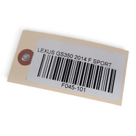 2013-2016 Lexus GS350 Rear Window Sun Shade Sunshade Visor 64350-30150-C0, F045, OEM, 2013, 2014, 2015, 2016