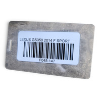 2013-2020 Lexus GS350 Front Left Upper Control Arm RWD 48630-39115, F045, OEM, 2013, 2014, 2015, 2016, 2017, 2018, 2019, 2020