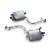 2013-2020 Lexus GS350 Left/Right Exhaust Muffler Set, 17430-31C80, F045, OEM, 2013, 2014, 2015, 2016, 2017, 2018, 2019, 2020