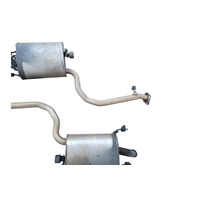 2013-2020 Lexus GS350 Left/Right Exhaust Muffler Set, 17430-31C80, F045, OEM, 2013, 2014, 2015, 2016, 2017, 2018, 2019, 2020