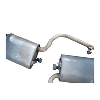 2013-2020 Lexus GS350 Left/Right Exhaust Muffler Set, 17430-31C80, F045, OEM, 2013, 2014, 2015, 2016, 2017, 2018, 2019, 2020