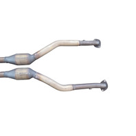 2013-2016 Lexus GS350 Center Exhaust Pipe Muffler Front 17410-31D10, F045, OEM, 2013, 2014, 2015, 2016