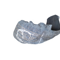 2013-2020 Lexus GS350 Fender Cover Liner, Rear Left/Driver Wheelhouse 65638-30141, F045, OEM, 2013, 2014, 2015, 2016, 2017, 2018, 2019, 2020