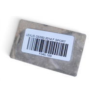 2013-2020 Lexus GS350 Battery Tie Down Plate Setting Set(2) 74404-22370, 74408-22031, F045, OEM, 2013, 2014, 2015, 2016, 2017, 2018, 2019, 2020