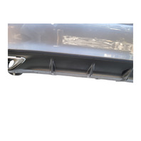 2013-2016 Lexus GS350 Rear Bumper Cover Mercury Gray, 52159-30964, F045, OEM, 2013, 2014, 2015, 2016