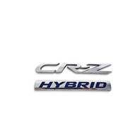2011-2016 Honda CR-Z CRZ Emblem Logo "CR-Z" Rear Trunk, 75722-SZT-G01, 75701-SZT-G01, F046, OEM, 2011, 2012, 2013, 2014, 2015, 2016