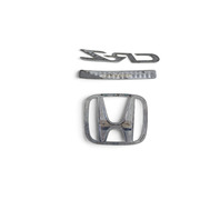 2011-2016 Honda CR-Z CRZ Emblem Logo "CR-Z" Rear Trunk, 75722-SZT-G01, 75701-SZT-G01, F046, OEM, 2011, 2012, 2013, 2014, 2015, 2016