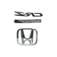 2011-2016 Honda CR-Z CRZ Emblem Logo "CR-Z" Rear Trunk, 75722-SZT-G01, 75701-SZT-G01, F046, OEM, 2011, 2012, 2013, 2014, 2015, 2016
