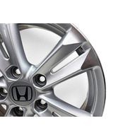 2011-2012 Honda CR-Z CRZ Alloy Wheel 10 Spoke 16x6, #3, 42700-SZT-A91, F046, OEM, 2011, 2012
