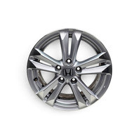 2011-2012 Honda CR-Z CRZ Alloy Wheel 10 Spoke 16x6, #4, 42700-SZT-A91, F046, OEM, 2011, 2012