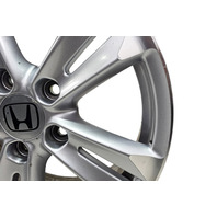 2011-2012 Honda CR-Z CRZ Alloy Wheel 10 Spoke 16x6, #2, 42700-SZT-A91, F046, OEM, 2011, 2012