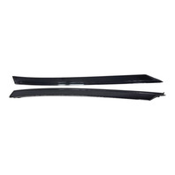 2011-2016 Honda CR-Z CRZ Front Pillar Cover Trim Garnish Left/Right Set, 73152-SZT-G01, F046, OEM, 2011, 2012, 2013, 2014, 2015, 2016
