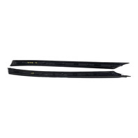2011-2016 Honda CR-Z CRZ Front Pillar Cover Trim Garnish Left/Right Set, 73152-SZT-G01, F046, OEM, 2011, 2012, 2013, 2014, 2015, 2016