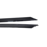 2011-2016 Honda CR-Z CRZ Front Pillar Cover Trim Garnish Left/Right Set, 73152-SZT-G01, F046, OEM, 2011, 2012, 2013, 2014, 2015, 2016