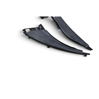 2011-2016 Honda CR-Z CRZ Windshield Cowl Trim Molding Right/Left 74222-SZT-G00, 74212-SZT-G00, F046, OEM, 2011, 2012, 2013, 2014, 2015, 2016