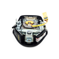 2011-2016 Honda CR-Z CRZ Driver Air Wheel Bag Module Black 77810-SZT-A40ZA, F046, OEM, 2011, 2012, 2013, 2014, 2015, 2016