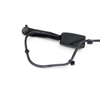 2011-2016 Honda CR-Z CRZ Seat Seatbelt Buckle Front Left/Driver Black, 04816-SZT-A01ZA, F046, OEM, 2011, 2012, 2013, 2014, 2015, 2016
