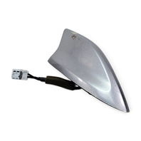 2011-2012 Honda CR-Z CRZ Roof XM Radio Antenna Base Silver, 39150-SZT-G01ZD, F046, OEM, 2011, 2012
