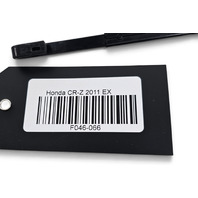 2011-2016 Honda CR-Z CRZ Rear Back Glass Windshield Wiper Arm, 76720-SZT-G01, F046, OEM, 2011, 2012, 2013, 2014, 2015, 2016