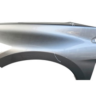2011-2016 Honda CR-Z CRZ Fender Front Left/Driver Silver Metallic, 60260-SZT-G90ZZ, F046, OEM, 2011, 2012, 2013, 2014, 2015, 2016
