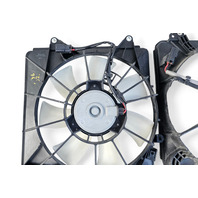 2011-2016 Honda CR-Z CRZ A/C Radiator Cooling Fan Set w/ Shroud 38611-RBB-003, F046, OEM, 2011, 2012, 2013, 2014, 2015, 2016