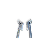 2011-2016 Honda CR-Z CRZ Hood Hinges Left/Right Set, 60120-SZT-G00ZZ, F046, OEM, 2011, 2012, 2013, 2014, 2015, 2016