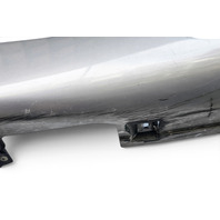 2011-2012 Honda CR-Z CRZ Rocker Panel Molding Right/Pass Silver Metallic, 71800-SZT-G01ZD, F046, OEM, 2011, 2012