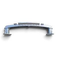 2011-2016 Honda CR-Z CRZ Front Bumper Reinforcement Bar Beam, W/Absorber, 71130-TM8-A00ZZ, F046, OEM, 2011, 2012, 2013, 2014, 2015, 2016