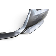 2011-2012 Honda CR-Z CRZ Front Bumper Cover Assembly Silver, 04711-SZT-A90ZZ, F046, OEM, 2011, 2012