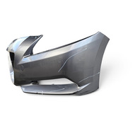 2011-2012 Honda CR-Z CRZ Front Bumper Cover Assembly Silver, 04711-SZT-A90ZZ, F046, OEM, 2011, 2012
