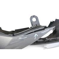 2011-2012 Honda CR-Z CRZ Front Bumper Cover Assembly Silver, 04711-SZT-A90ZZ, F046, OEM, 2011, 2012