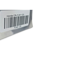 2011-2012 Honda CR-Z CRZ Front Bumper Cover Assembly Silver, 04711-SZT-A90ZZ, F046, OEM, 2011, 2012