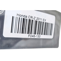 2011-2012 Honda CR-Z CRZ Rear Bumper Cover Assembly Silver Metallic, 04715-SZT-A90ZZ, F046, OEM, 2011, 2012