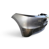 2011-2012 Honda CR-Z CRZ Rear Bumper Cover Assembly Silver Metallic, 04715-SZT-A90ZZ, F046, OEM, 2011, 2012