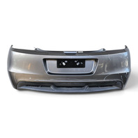 2011-2012 Honda CR-Z CRZ Rear Bumper Cover Assembly Silver Metallic, 04715-SZT-A90ZZ, F046, OEM, 2011, 2012