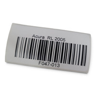 2005-2008 Acura RL Seat Reclining Switch Left Driver Cream Ivory, 81653-SJA-A01, F047, OEM, 2005, 2006, 2007, 2008