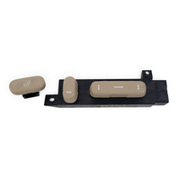 2005-2008 Acura RL Seat Reclining Switch Left Driver Cream Ivory, 81653-SJA-A01, F047, OEM, 2005, 2006, 2007, 2008