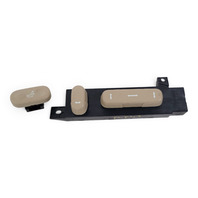 2005-2008 Acura RL Seat Reclining Switch Left Driver Cream Ivory, 81653-SJA-A01, F047, OEM, 2005, 2006, 2007, 2008