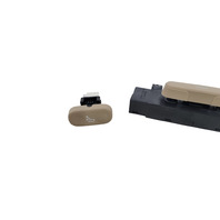 2005-2008 Acura RL Seat Reclining Switch Right Passenger Cream Ivory, 81253-SJA-A01, F047, OEM, 2005, 2006, 2007, 2008