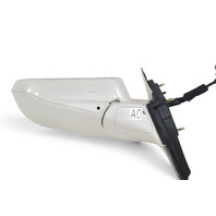 2005-2008 Acura RL Side View Mirror, Left/Driver, White 76250-SJA-305ZL, F047, OEM, 2005, 2006, 2007, 2008