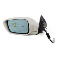 2005-2008 Acura RL Side View Mirror, Left/Driver, White 76250-SJA-305ZL, F047, OEM, 2005, 2006, 2007, 2008