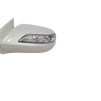 2005-2008 Acura RL Side View Mirror, Left/Driver, White 76250-SJA-305ZL, F047, OEM, 2005, 2006, 2007, 2008