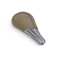 2005-2008 Acura RL Automatic Select Lever Gear Shift Shifter Knob A/T Cream Ivory, 54130-SJA-A01ZC, F047, OEM, 2005, 2006, 2007, 2008