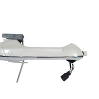 2005-2008 Acura RL Exterior Door Handle Front Right White, 72141-SJA-A14ZD, F047, OEM, 2005, 2006, 2007, 2008
