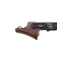 2005-2012 Acura RL Center Air Vent Hazard Switch Woodgrain, Trim 77246-SJA-A01ZA, F047, OEM, 2005, 2006, 2007, 2008, 2009, 2010, 2011, 2012