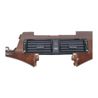 2005-2012 Acura RL Center Air Vent Hazard Switch Woodgrain, Trim 77246-SJA-A01ZA, F047, OEM, 2005, 2006, 2007, 2008, 2009, 2010, 2011, 2012