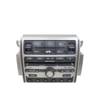 2005 Acura RL 6 Disc CD Changer Player, XM AM/FM Radio Climate Control Panel 39175-SJA-A01, F047, OEM, 2005